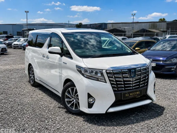 Toyota Alphard MPV, Petrol Hybrid, 2015, White