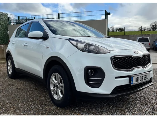Kia Sportage SUV, Diesel, 2018, White