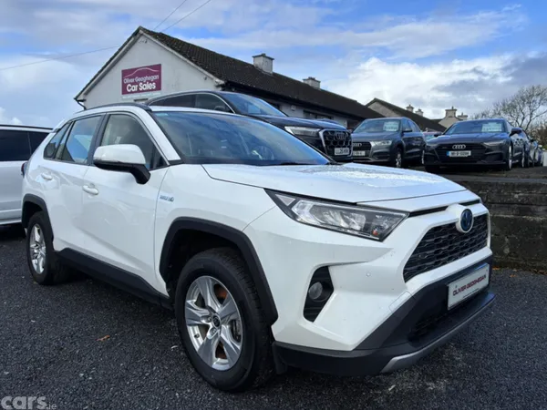 Toyota RAV4 SUV, Petrol Hybrid, 2022, White