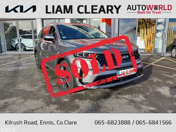 Kia Sorento MPV, Petrol Plug-in Hybrid, 2023, Grey