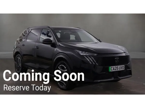 Peugeot 5008 SUV, Electric, 2025, Black