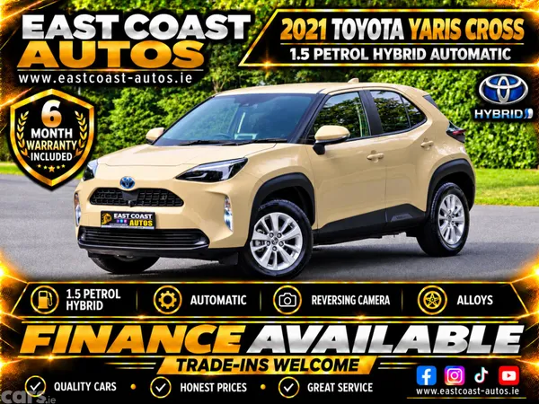 Toyota Yaris Cross Estate, Petrol Hybrid, 2021, Beige