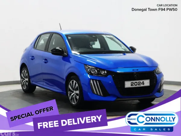 Peugeot 208 Hatchback, Petrol, 2024, Blue