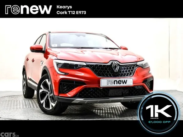 Renault Arkana SUV, Petrol, 2024, Red