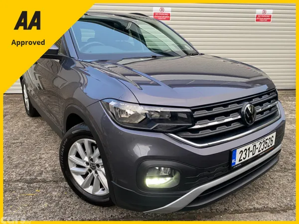 Volkswagen T-Cross SUV, Petrol, 2023, Grey