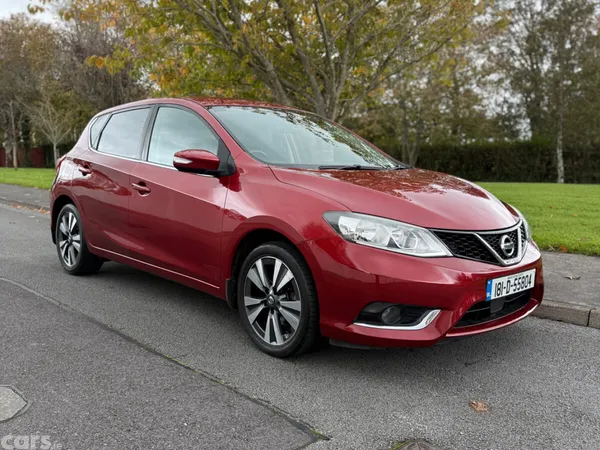 Nissan Pulsar Hatchback, Petrol, 2018, Red