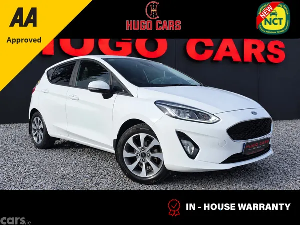 Ford Fiesta Hatchback, Petrol, 2020, White