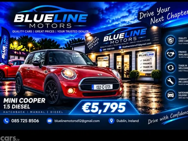 Mini One Hatchback, Diesel, 2014, Red