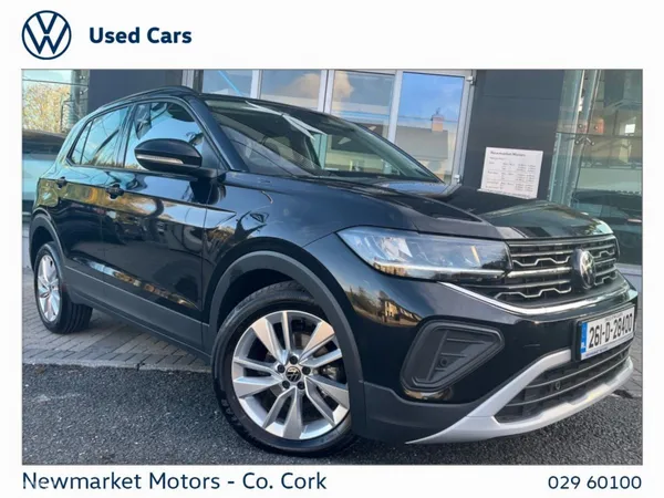 Volkswagen T-Cross SUV, Petrol, 2026, Black