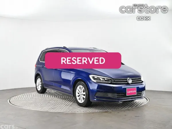 Volkswagen Touran MPV, Petrol, 2018, Blue