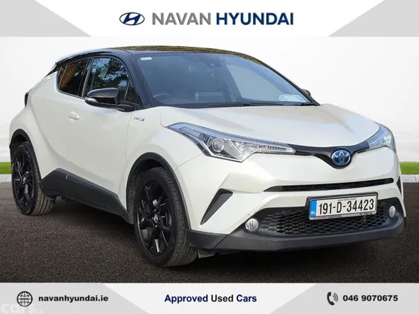Toyota C-HR Hatchback, Petrol Hybrid, 2019, White