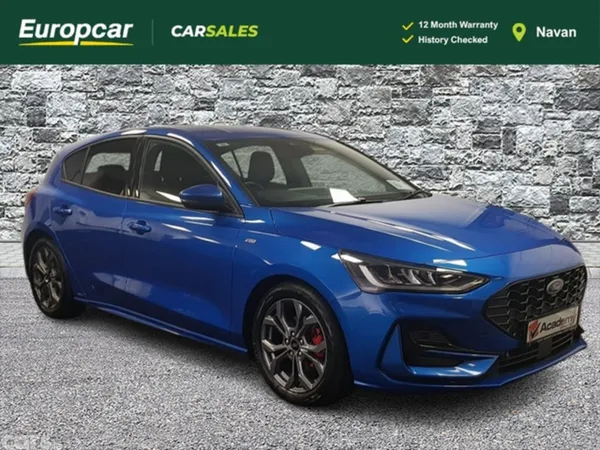 Ford Focus Hatchback, Petrol Hybrid, 2024, Blue