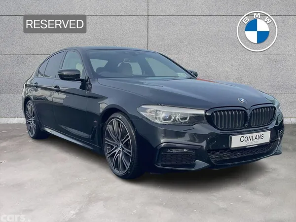 BMW 5-Series Saloon, Diesel, 2020, Black