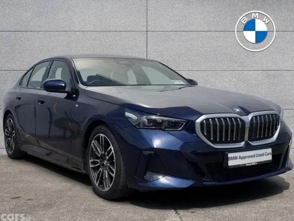 BMW 5-Series Saloon, Petrol Plug-in Hybrid, 2025, Blue