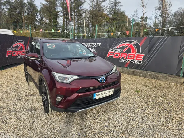 Toyota RAV4 SUV, Petrol Hybrid, 2016, Red
