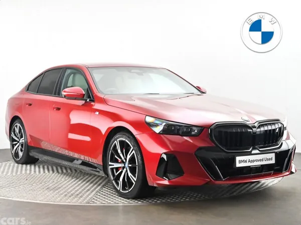 BMW i5 Saloon, Electric, 2024, Red