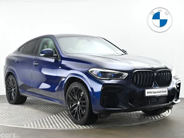 BMW X6 SUV, Diesel Hybrid, 2022, Blue