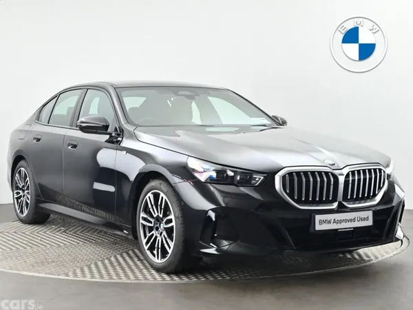 BMW 5-Series Saloon, Petrol Hybrid, 2024, Black