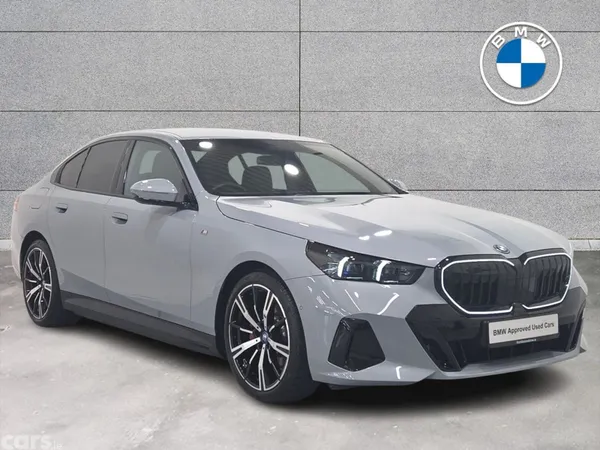 BMW 5-Series Saloon, Petrol Plug-in Hybrid, 2024, Grey