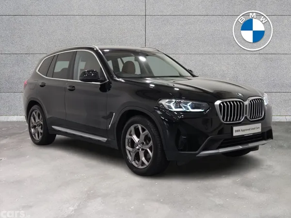 BMW X3 SUV, Diesel Hybrid, 2023, Black