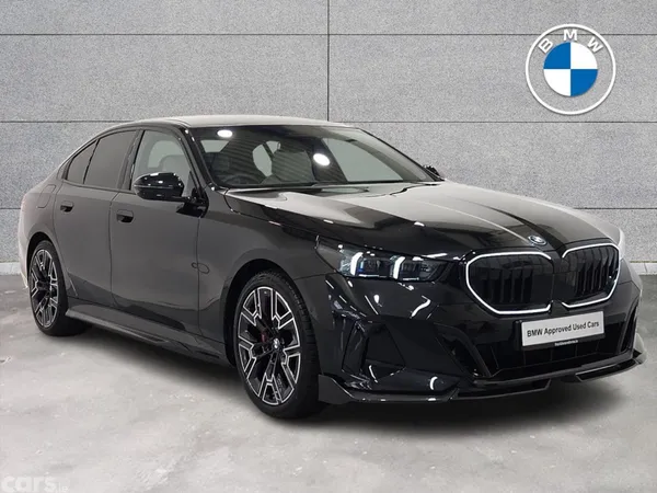 BMW 5-Series Saloon, Petrol Plug-in Hybrid, 2026, Black