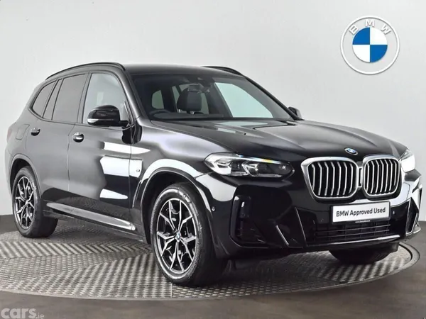 BMW X3 SUV, Diesel Hybrid, 2024, Black
