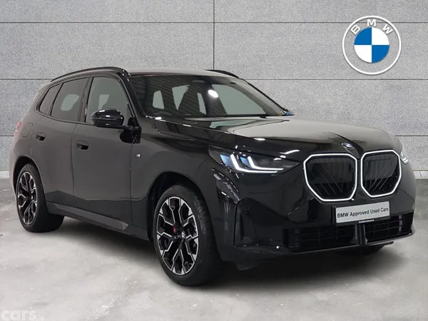 BMW X3 SUV, Diesel Hybrid, 2025, Black