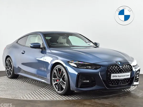 BMW 4-Series Coupe, Diesel Hybrid, 2023, Blue