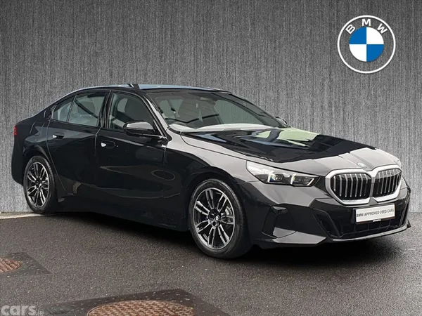 BMW 5-Series Saloon, Petrol Plug-in Hybrid, 2026, Black