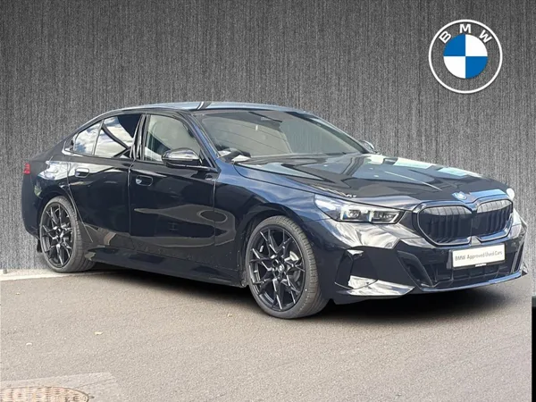 BMW 5-Series Saloon, Petrol Plug-in Hybrid, 2026, Black