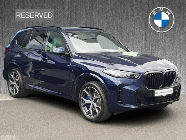 BMW X5 SUV, Petrol Plug-in Hybrid, 2026, Blue