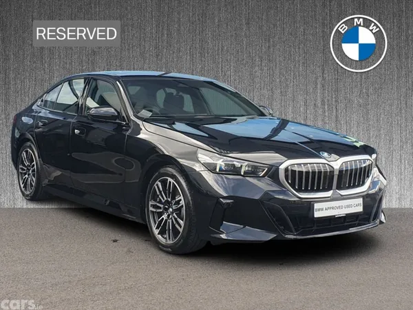 BMW 5-Series Saloon, Petrol Plug-in Hybrid, 2026, Black