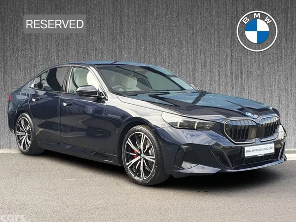BMW 5-Series Saloon, Petrol Plug-in Hybrid, 2026, Black