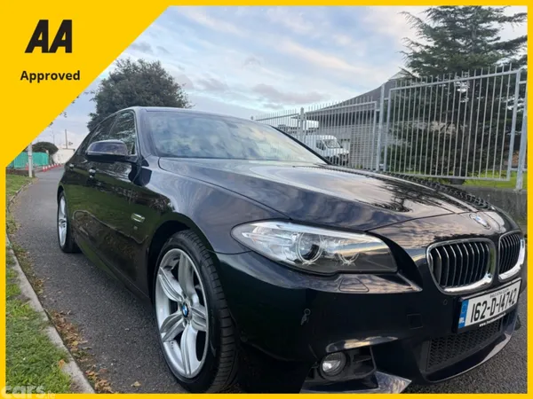 BMW 5-Series Saloon, Diesel, 2016, Black