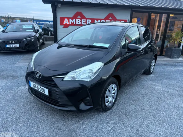Toyota Vitz Hatchback, Petrol, 2019, Black