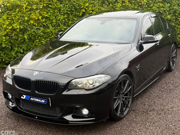 BMW 5-Series Saloon, Diesel, 2015, Black