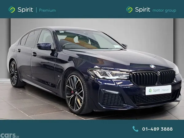 BMW 5-Series Saloon, Diesel, 2022, Blue