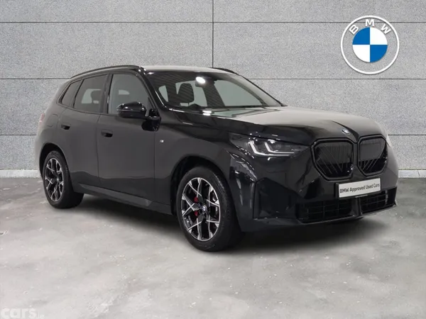 BMW X3 SUV, Petrol Plug-in Hybrid, 2026, Black