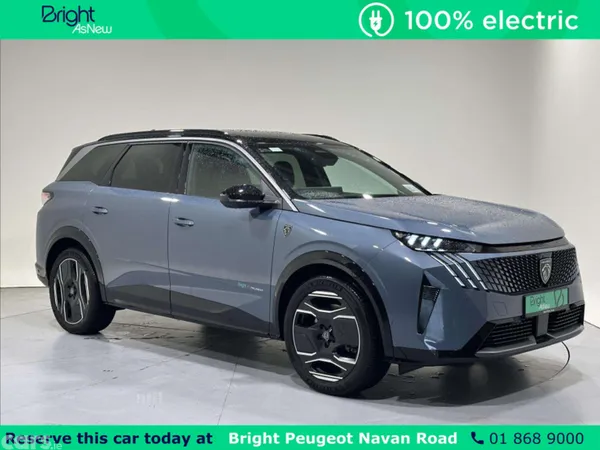Peugeot 5008 SUV, Electric, 2026, Blue