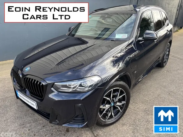 BMW X3 Estate, Petrol Plug-in Hybrid, 2023, Black
