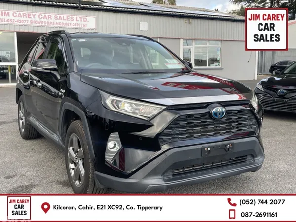 Toyota RAV4 Saloon, Petrol Hybrid, 2019, Black