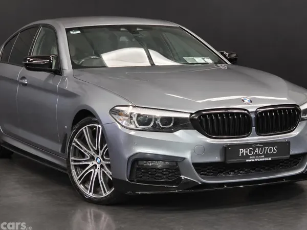 BMW 5-Series Saloon, Petrol Plug-in Hybrid, 2018, Blue
