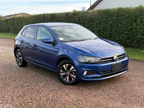Volkswagen Polo Hatchback, Petrol, 2019, Blue