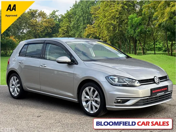 Volkswagen Golf Hatchback, Petrol, 2017, White