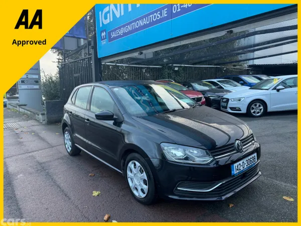 Volkswagen Polo Hatchback, Petrol, 2014, Black