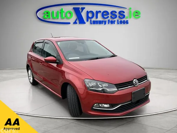 Volkswagen Polo Hatchback, Petrol, 2017, Red