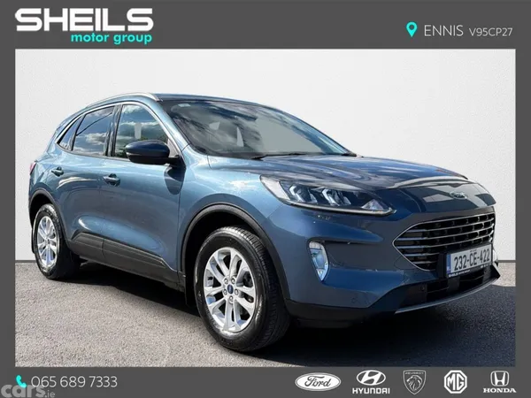 Ford Kuga SUV, Petrol Plug-in Hybrid, 2023, Blue