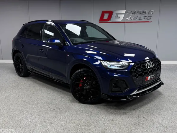 Audi Q5 SUV, Petrol Hybrid, 2022, Blue