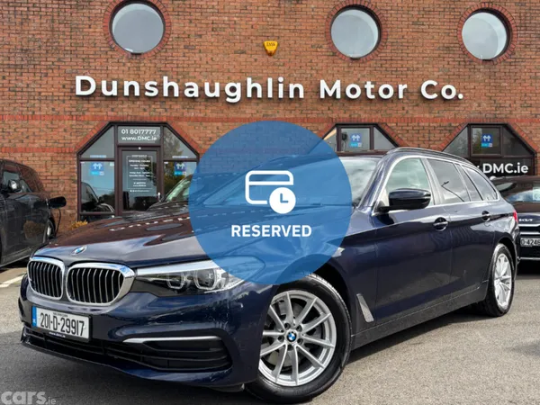 BMW 5-Series Estate, Petrol, 2020, Blue