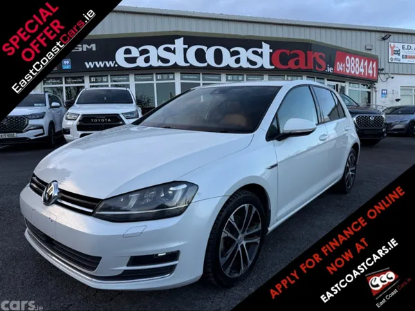 Volkswagen Golf Hatchback, Petrol, 2015, White